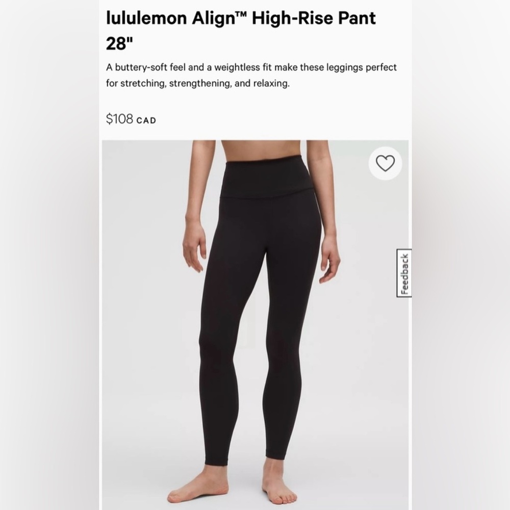 Lululemon align leggings